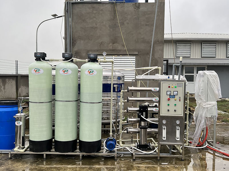 Bàn giao hệ thống lọc nước RO công nghiệp 1500l/h tại Hà Tĩnh