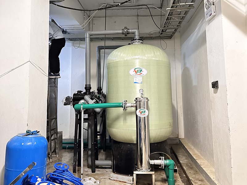 Bàn giao hệ thống lọc nước sinh hoạt tại công ty Qisda - Hà Nam