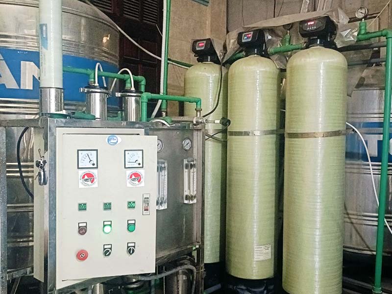 Bảo dưỡng hệ thống RO 1000l tại Nghệ An