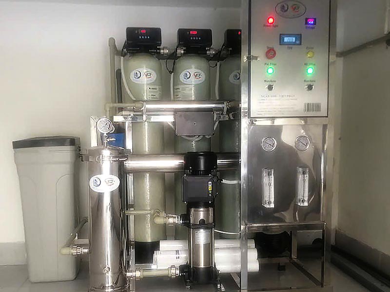 Bàn giao hệ thống lọc nước RO 250l/h tại Phú Xuyên - Hà Nội