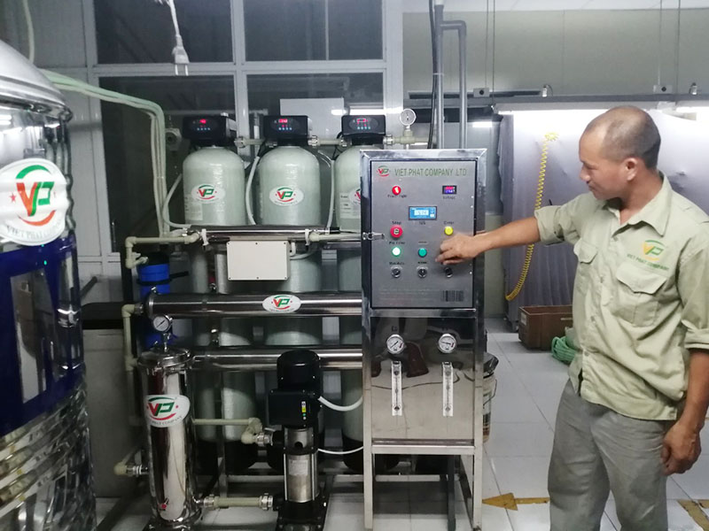 Hoàn Thiện Hệ Thống Lọc Nước Tinh Khiết RO Công Suất 500L tại Phú Thọ