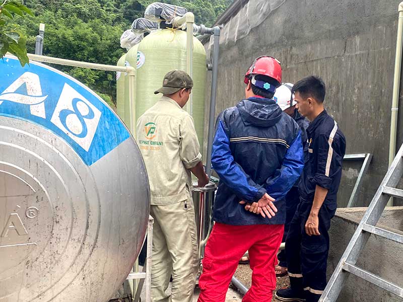 Bàn giao hệ thống lọc nước công nghiệp + lọc nước RO công nghiệp tại Nghệ An