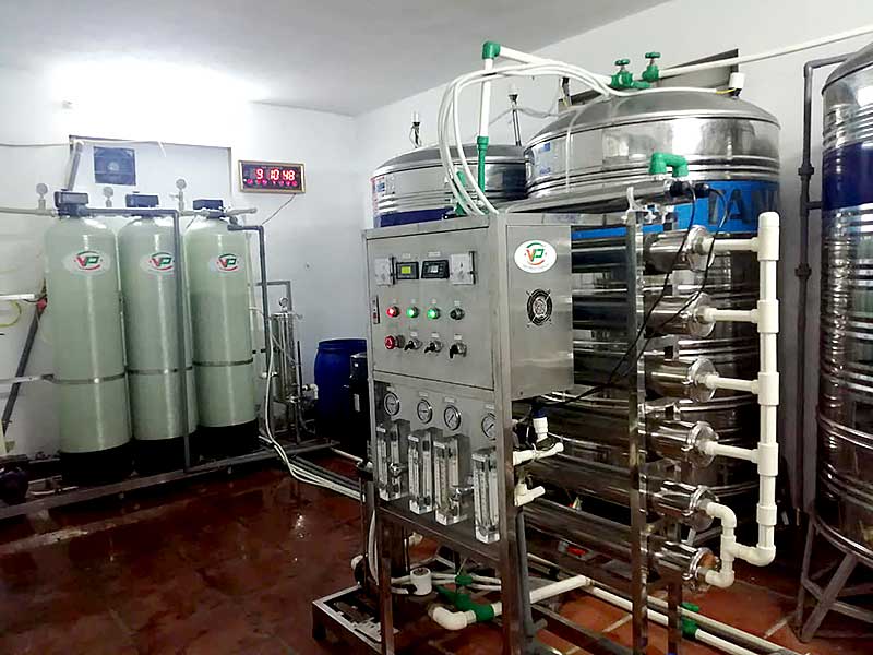Bảo dưỡng nâng cấp hệ thống RO tinh khiết 1500l tại Hà Giang