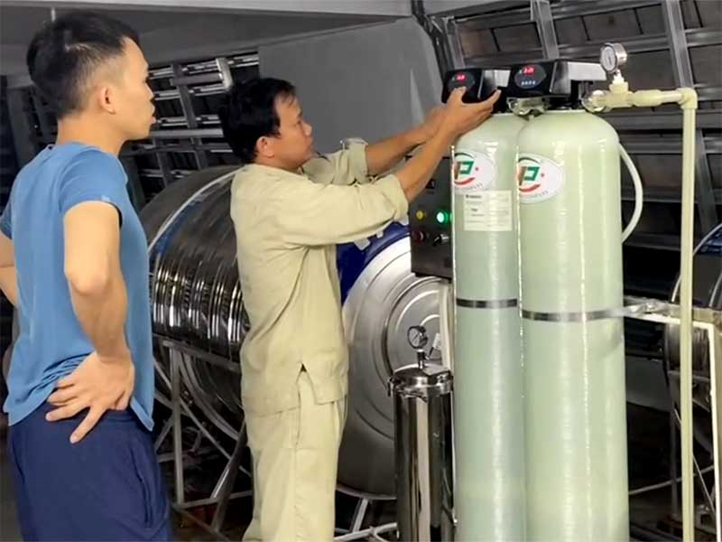 Bàn giao hệ thống lọc tổng gia đình tại Vĩnh Phúc