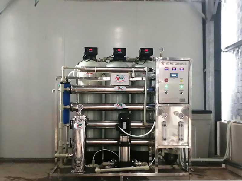 Bàn giao hệ thống lọc nước RO công nghiệp 1000l/h tại Quảng Trị
