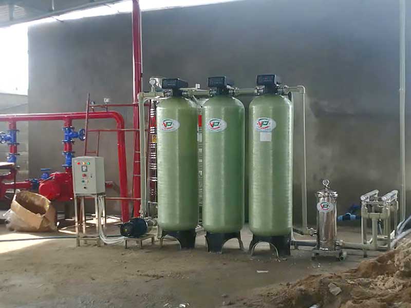 Bàn giao hệ thống lọc nước sinh hoạt 5-6m3/h tại Quảng Trị 
