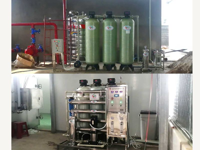 Hệ thống lọc nước công nghiệp + lọc nước RO tại Đông Hà - Quảng Trị