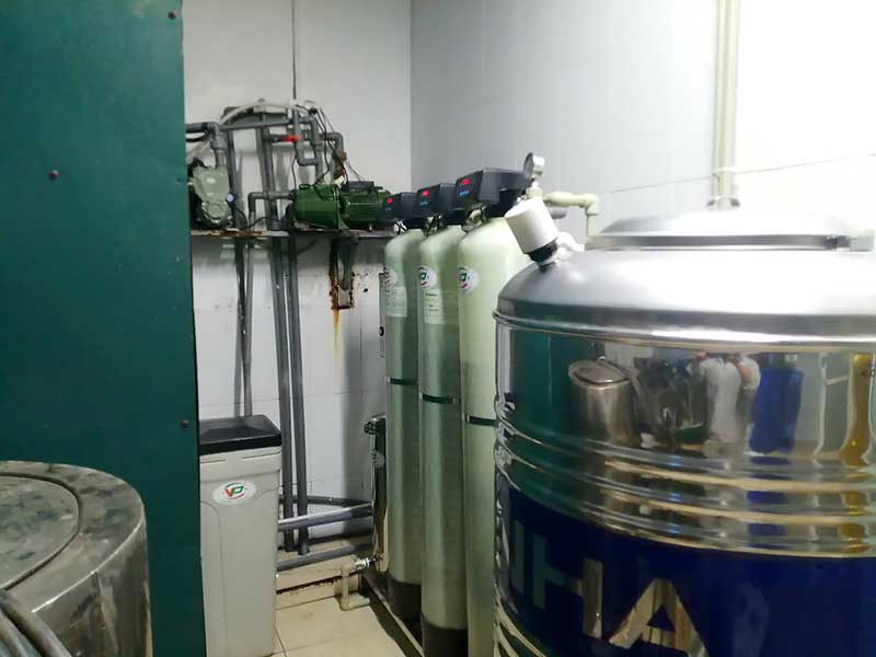 Bàn giao hệ thống lọc nước đầu nguồn 1-1,5m3/h tại Long Biên