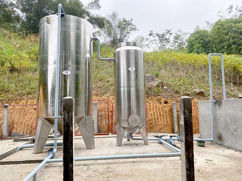 Bàn giao hệ thống lọc nước sinh hoạt 50m3/ngày đêm tại Sơn La 