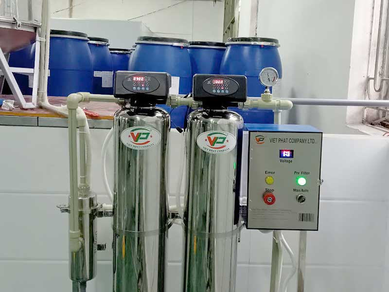Bàn giao hệ thống lọc nước đầu nguồn 800l/h tại Hưng Yên