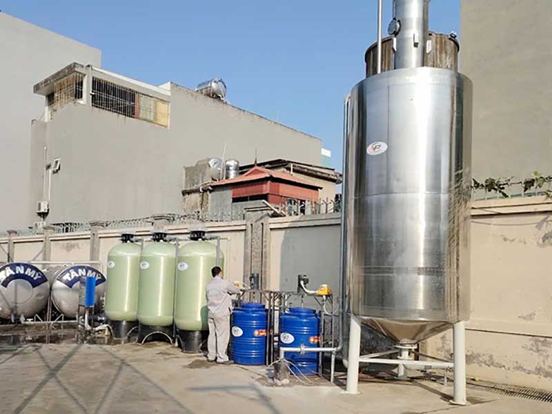 Bàn giao hệ thống lọc nước sinh hoạt 15m3/h tại Hoài Đức 