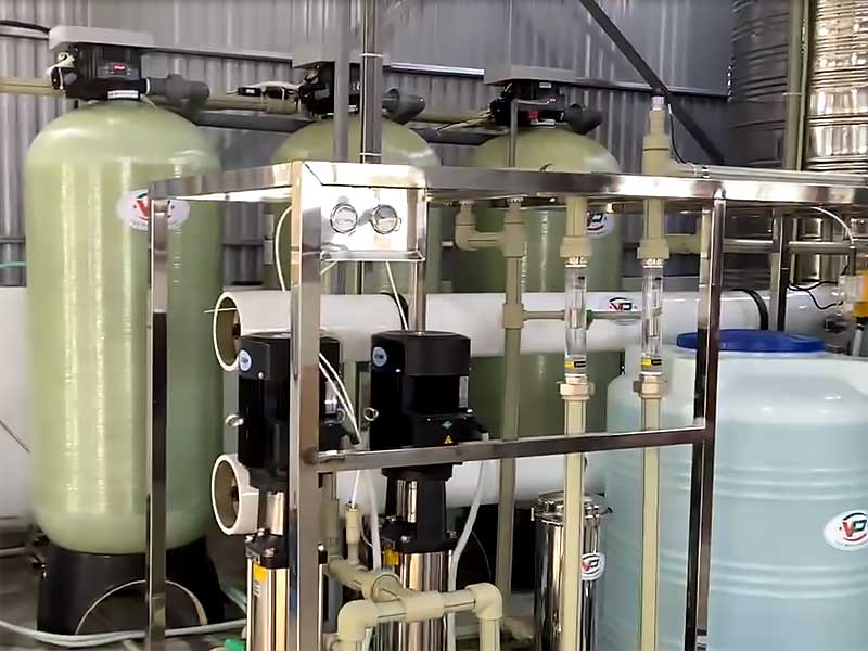 Bàn giao hệ thống lọc nước RO 5000l/h tại Nho Quan - Ninh Bình