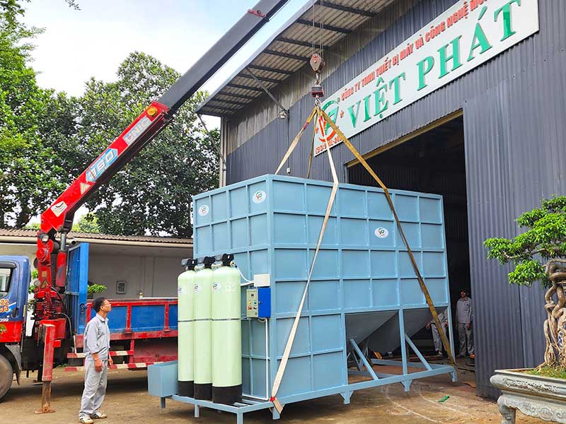 Bàn giao hệ thống lọc nước sinh hoạt 50m3/ngày đêm tại Đan Phượng
