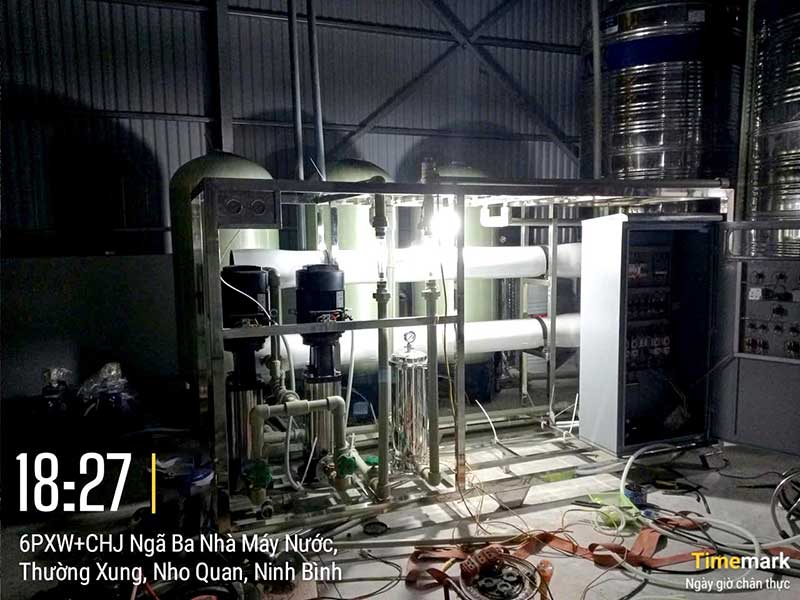 Công Nghệ Việt Phát Thi Công Máy Lọc Nước RO 5000l/h Tại Ninh Bình