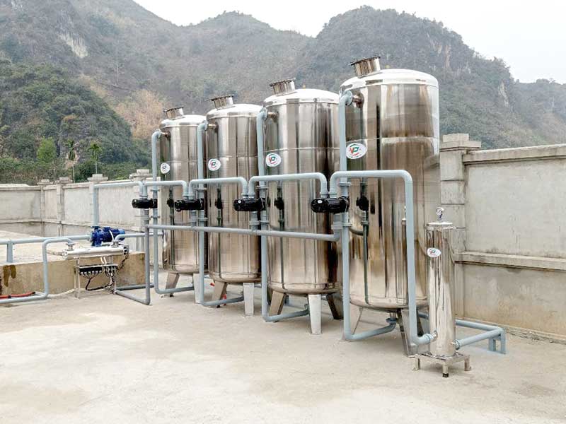 Bàn giao hệ thống lọc nước sinh hoạt 15m3/h tại Sơn La 