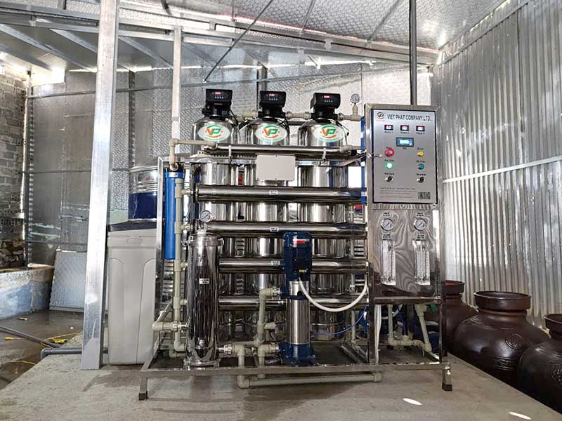 Bàn Giao Hệ Thống Lọc Nước RO Công Nghiệp 1000L/h Tại Lai Châu 