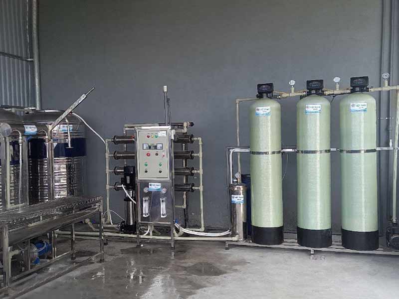 Bàn Giao Hệ Thống Lọc Nước RO tinh khiết 1000l tại Giao Thuỷ - Nam Định 