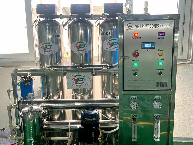 Bàn Giao Dự Án Lọc Nước RO Công Nghiệp 500l/h Tại Bắc Ninh