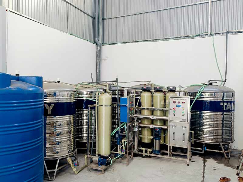 Dự Án Lọc Nước Siêu Tinh Khiết RO 2 Cấp + Khử Khoáng Mixbed Tại Hải Phòng