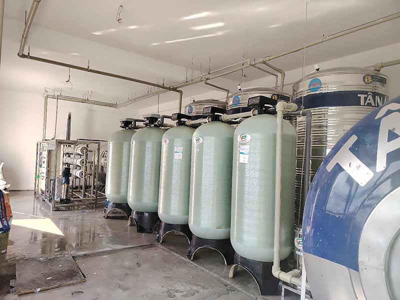 Việt Phát hoàn thiện hệ thống lọc nước RO 2 cấp + EDI 2000L/H tại Ninh Bình