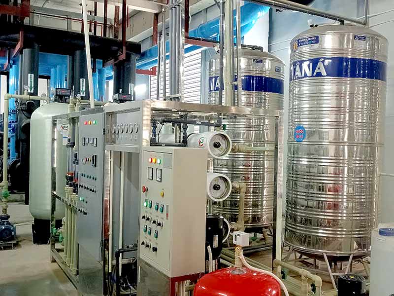 Bàn Giao Hệ Thống Lọc Nước RO 2 Cấp EDI 2000L/h Tại Phú Thọ