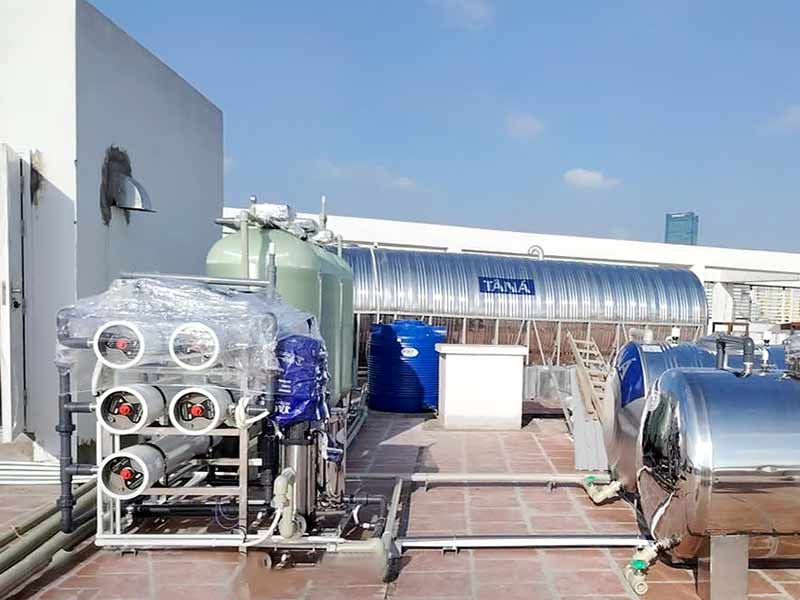 Lắp Đặt Hệ Thống Lọc Nước RO Công Nghiệp 5000L/h Tại Hà Nội