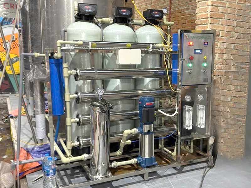 Bàn Giao Hệ Thống Lọc Nước RO Công Nghiệp 1000L/h Tại Hồ Chí Minh 