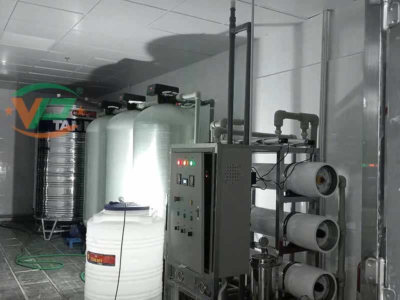 Bàn giao hệ thống lọc nước RO công nghiệp 3500l/h tại Nghệ An
