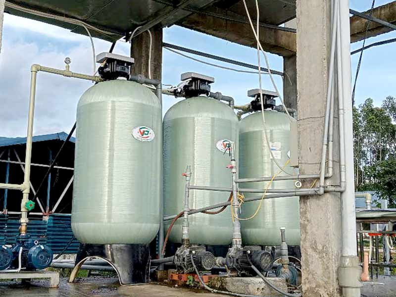 Bàn giao hệ thống lọc nước công nghiệp 15m3/h tại Tam Đảo