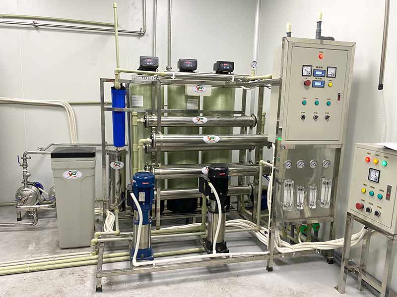 Dự Án Hệ Thống Lọc Nước Siêu Tinh Khiết RO 2 cấp 500l/h tại Hưng Yên