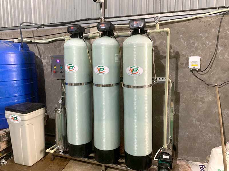Bàn Giao Hệ Thống Lọc Nước Đầu Nguồn 2,5m3/h Tại Bắc Ninh