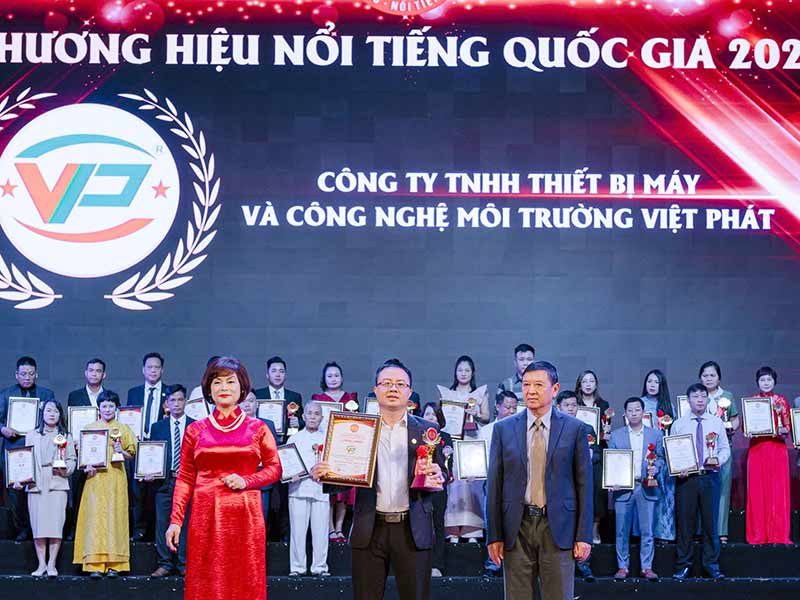 Việt Phát Được Vinh Danh Là Thương Hiệu Nổi Tiếng Quốc Gia Năm 2025