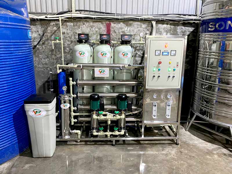 Bàn Giao Hệ Thống Lọc Nước RO Công Nghiệp 1000L/h Tại Hải Phòng