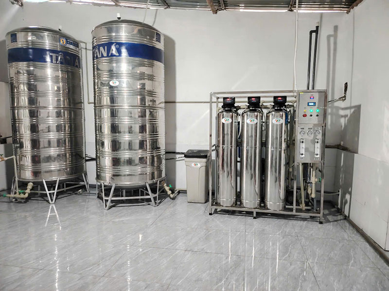 Bàn Giao Hệ Thống Lọc Nước RO Công Nghiệp 1000L/h Tại Nghệ An