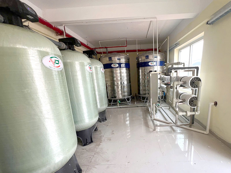Bàn Giao Hệ Thống Lọc Nước RO Công Nghiệp 5000L Tại Yên Phong, Bắc Ninh