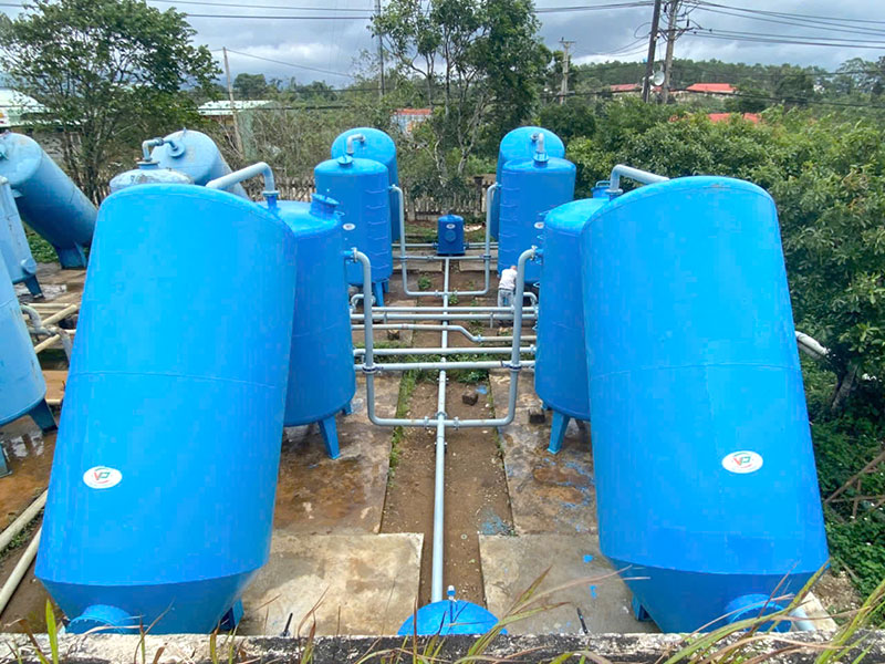 Bàn giao hệ thống lọc nước công nghiệp 100m3/h tại Măng Đen