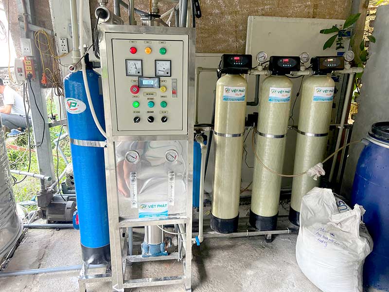 Dự án bảo dưỡng hệ thống lọc nước RO - Mixbed tại Phú Thọ