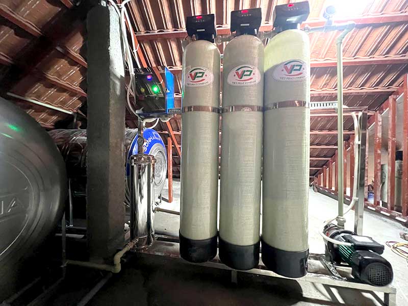Dự án hệ thống lọc nước đầu nguồn tại Phượng Dực - Hà Nội