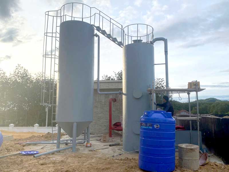Thi công hệ thống lọc nước công nghiệp 130m3/ngày đêm tại Kon Tum