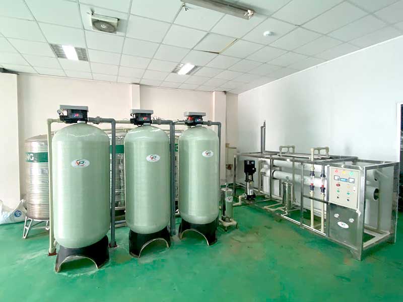 Dự án hệ thống lọc nước RO công nghiệp 5000L/h tại Phú Thọ