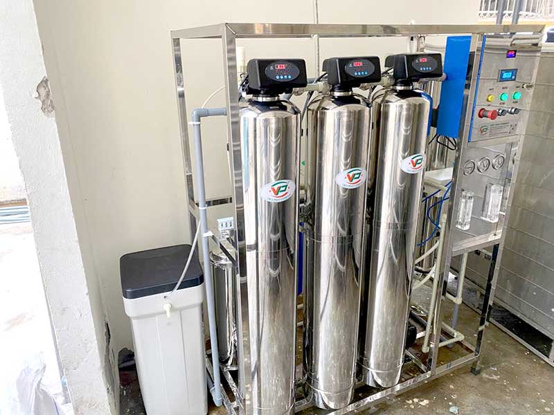 Dự án hệ thống lọc nước tinh khiết RO công nghiệp 500L/h tại KCN Nam Thăng Long