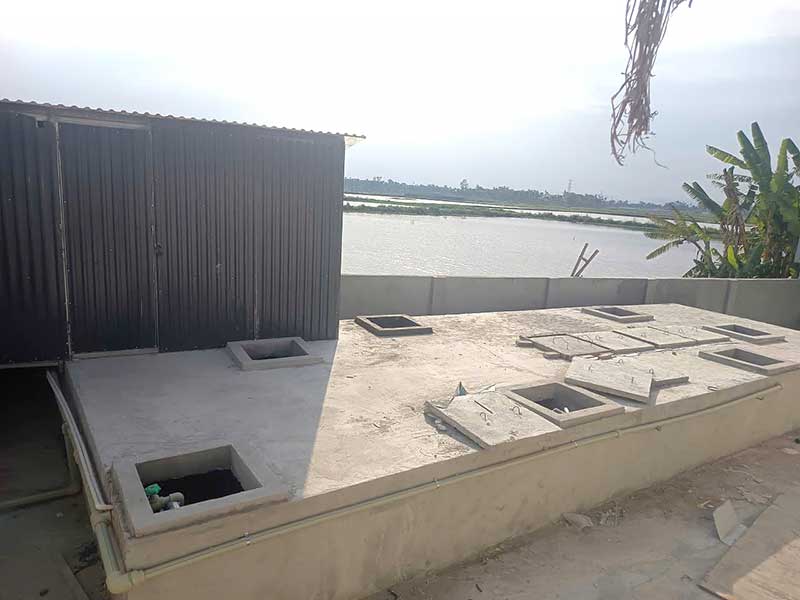 Hệ thống xử lý nước thải sinh hoạt 60m3/ngày đêm tại Thanh Hóa