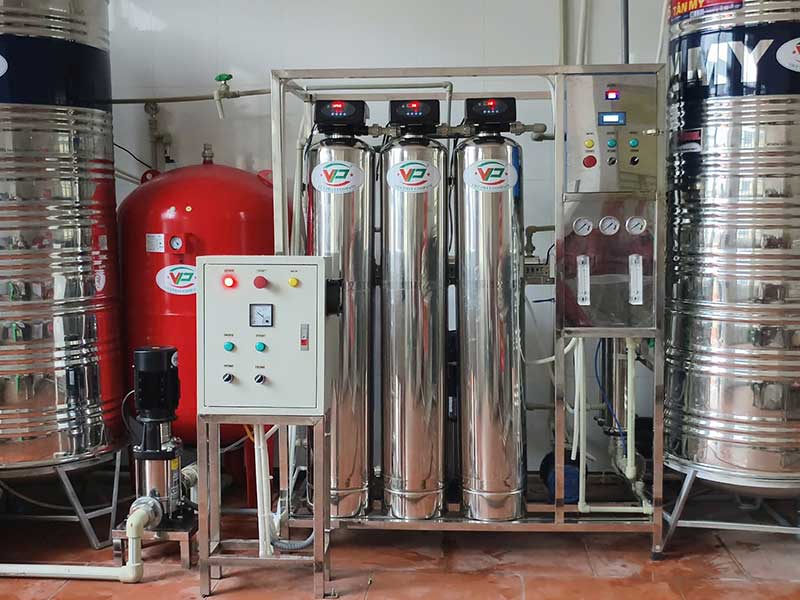 Hiệu Quả Vận Hành Hệ Thống Lọc Nước RO Công Nghiệp 500L/h tại Quảng Ninh