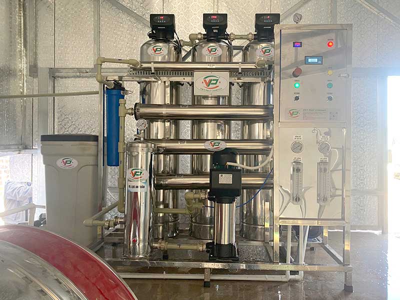 Hệ thống Lọc Nước RO Công Nghiệp 1000L/H Tại Hải Dương