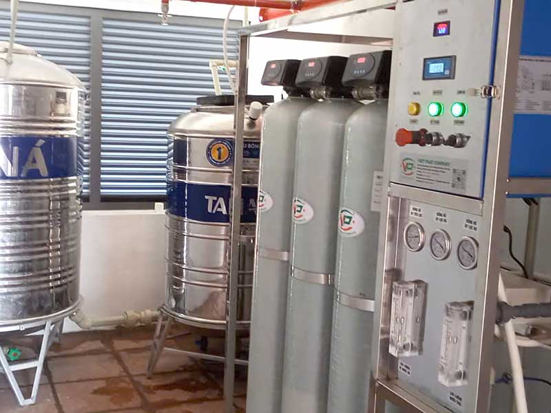 Hệ Thống Lọc Nước RO Công Nghiệp 500L/h Tại Quảng Ninh