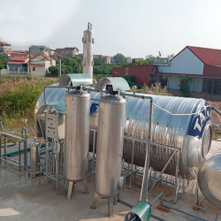 Hệ thống lọc nước giếng khoan công suất 150m3/24h