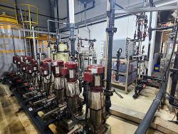 Hệ thống lọc khử khoáng EDI + Siêu tinh khiết RO + Mixbed công suất 10m3/h tại Hà Nam
