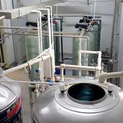 Hệ thống lọc nước RO 2 cấp + Khử khoáng Mixbed công suất 2m3/h tại Hoà Lạc