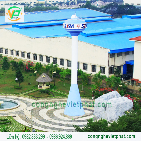 Tháp nước công nghiệp 15m3 tại Biên Hòa Đồng Nai