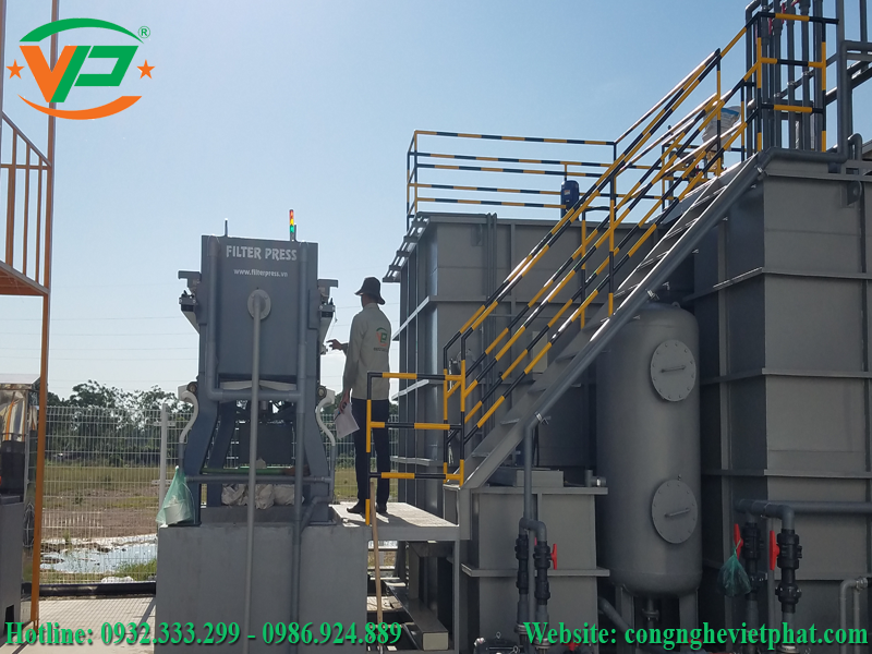 Hệ thống xử lý nước thải sinh hoạt và nước thải công nghiệp mạ linh kiện điện tử 